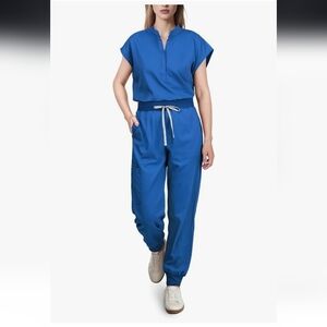 Chic Blue Women's Jumpsuit